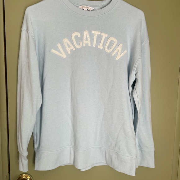 Shiraleah Tops - Shiraleah Light Blue Sweatshirt Sz S
